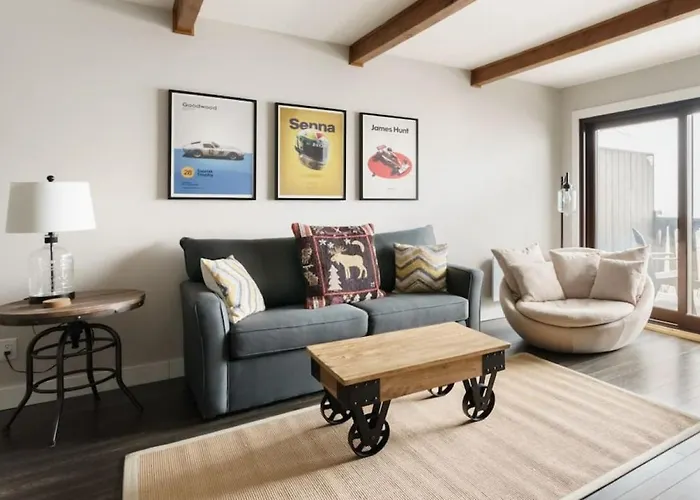 Luxury Condominium With Rustic Minimalist Style